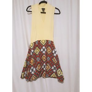 Drop Waist African dress  Medium sized